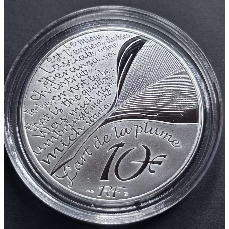France 2025 Jules Verne 20,000 LEAGUES UNDER THE SEA Proof Silver Coin WORLD COINS