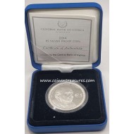 CYPRUS 2014 SILVER PROOF 5 EURO COIN MONTIS