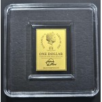 Tokelau Coin Bar 1/500 .999 Gold Mona Lisa Da Vinci GOLD AND SILVER BULLION