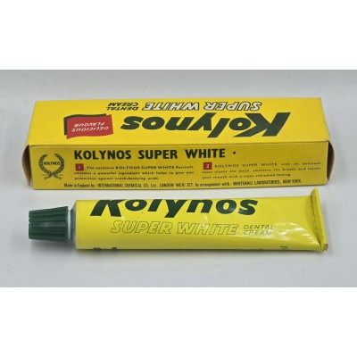 Kolynos Cyprus Vintage Dental Cream Toothpaste in original package 32,5 cc