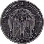 RAVEN Nocturne Creatures 1 Oz Silver Coin Cameroon 2025 GOLD AND SILVER BULLION