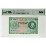 CYPRUS 500 MILS 1976 BANKNOTE PMG 66 p42b WORLD BANKNOTES
