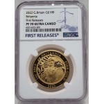 UK Great Britain 2022 Gold Proof 100 Pounds 1oz Britannia NGC PF70 FIRST RELEASE WORLD COINS