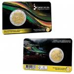 Belgium 2 Euro 2025 Spa Francorchamps circuit F1 Coin card WORLD COINS