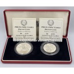 CYPRUS 1988 SILVER PROOF COINS SET OLYMPIC GAMES SEOUL WORLD COINS