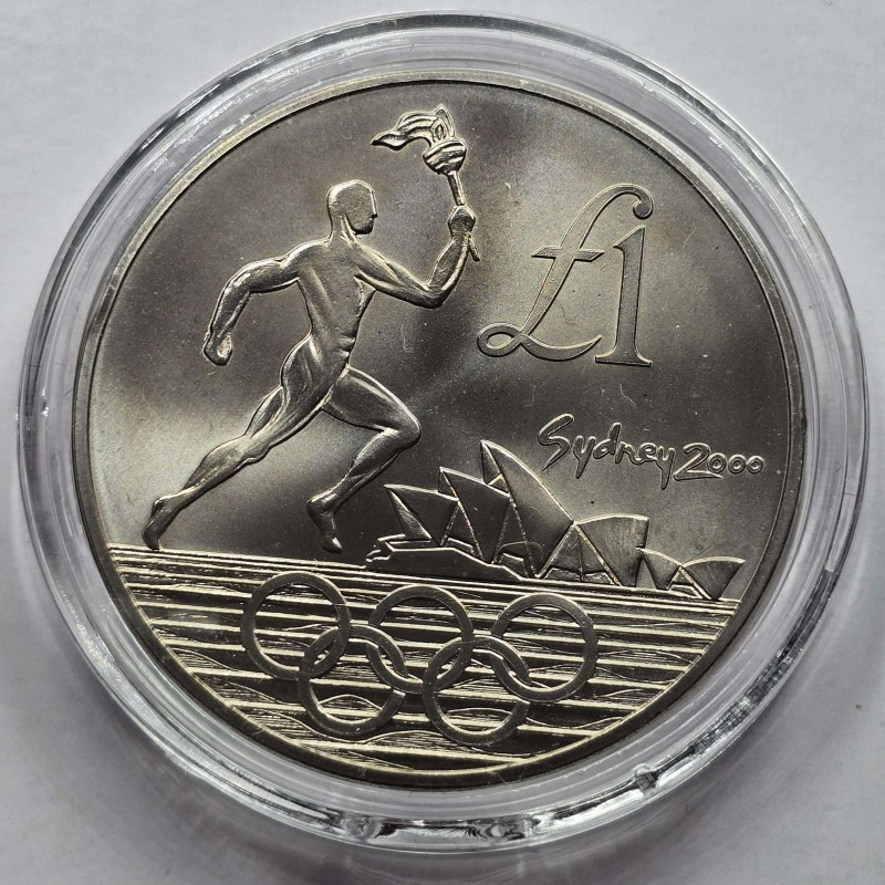 CYPRUS 2000 POUND SIDNEY OLYMPIC GAMES UNC COIN WORLD COINS