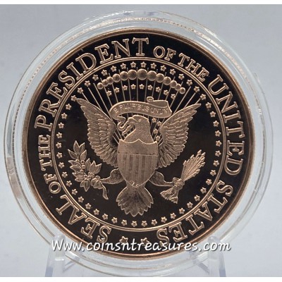 Trump Fighting for You 1 oz 999 Copper Round
