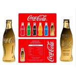COCA COLA II collection 1/1000 Oz .999 Gold 3 coin cards Album GOLD AND SILVER BULLION