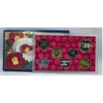 Japan 2025 BU year coin set Lunar Snake with Silver Medal WORLD COINS
