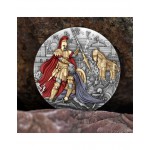 TROYA Greek mythology 2 Oz Silver Coin 5$ Niue 2024 GOLD AND SILVER BULLION