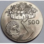 CYPRUS 1970 COPPER NICKEL COIN 500 MILS FAO BU WORLD COINS