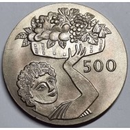CYPRUS 1970 COPPER NICKEL COIN 500 MILS FAO BU