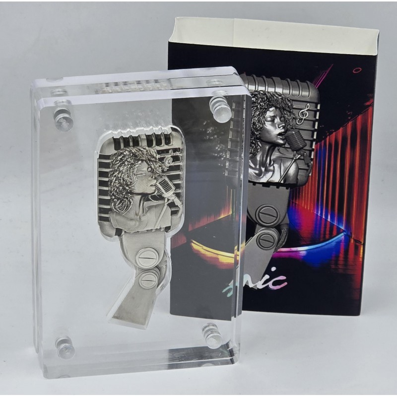 JAZZ SOUL MIC Voices of Music 2 Oz Silver Coin 2025 GOLD AND SILVER BULLION