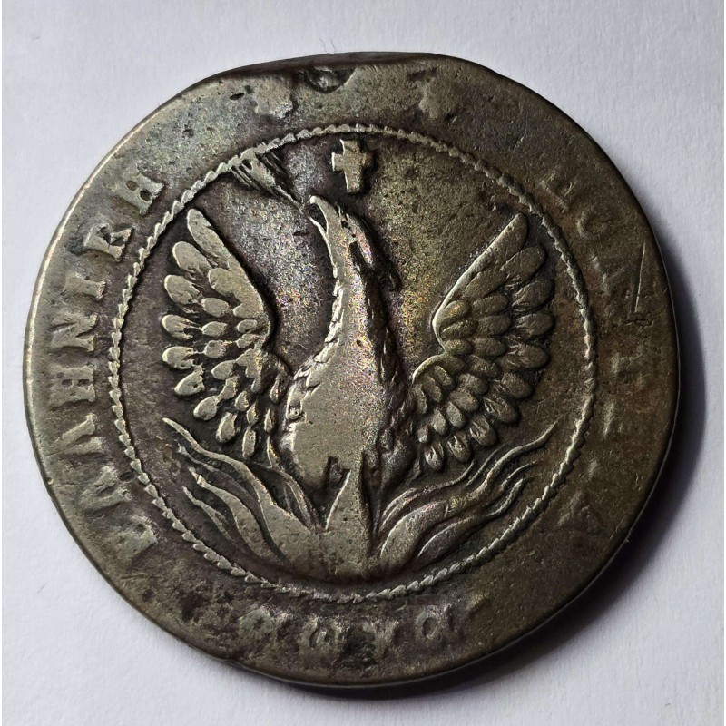 Greece 1830 Kapodistrias Phoenix 10 lepta rare coin WORLD COINS