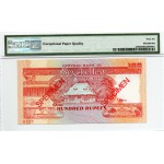 AFRICA SEYCHELLES 1989 100 RUPEES SPECIMEN P35s PMG 66EPQ WORLD BANKNOTES