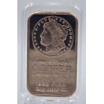 1 oz Morgan Dollar 999 Fine Copper Bar GOLD AND SILVER BULLION