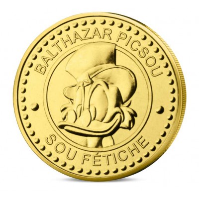 France 2026 Scrooge McDuck - Mini-medal Lucky Dime coin