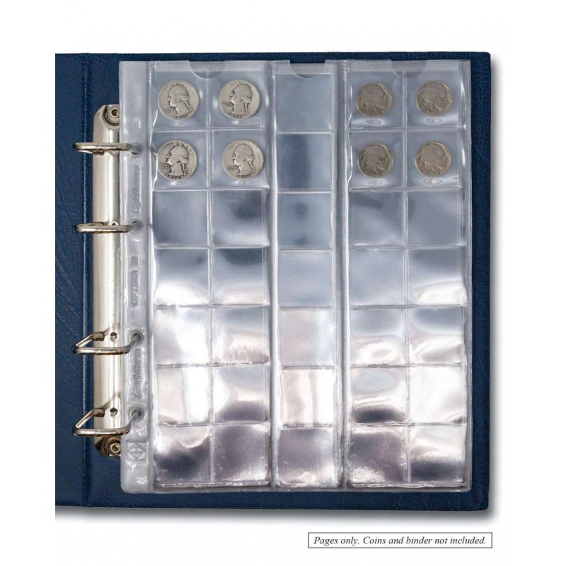 Optima Black F Coin Album binder incl. slipcase and Pages up to 42mm ACCESSORIES & SUPPLIES