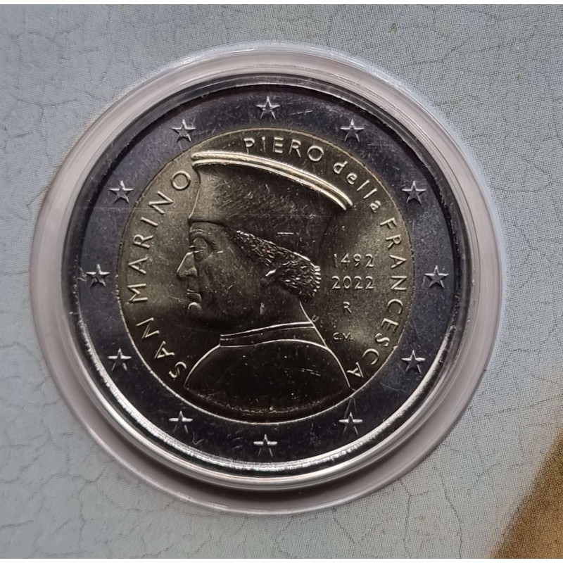 San Marino 2022 Piero Della Francesca in Coin Card WORLD COINS