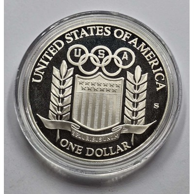USA 1992 Barcelona Olympics baseball Silver Dollar Coin