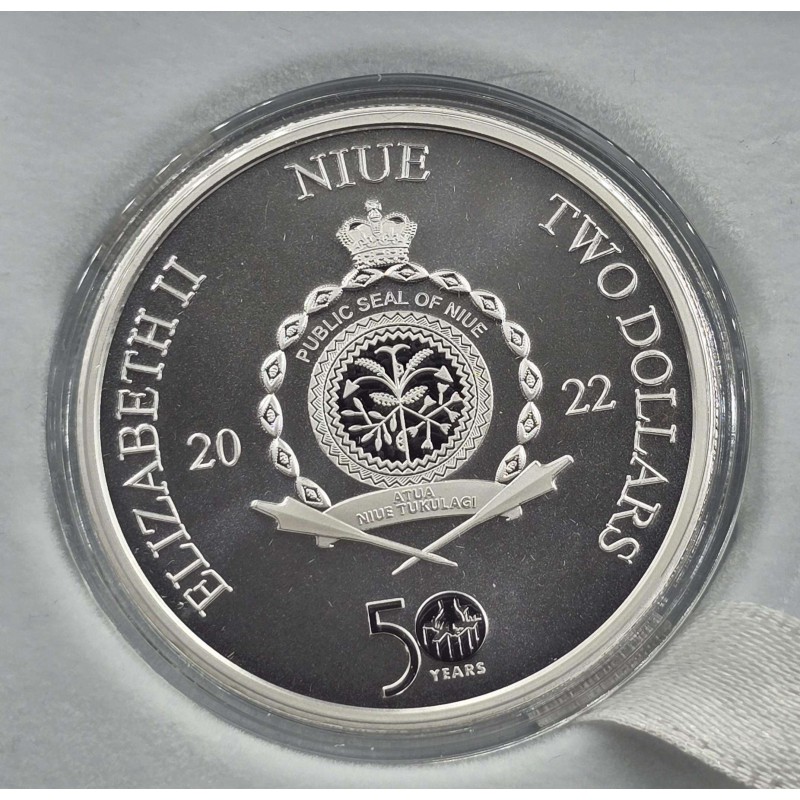 GODFATHER II 50th Anniversary 1 Oz Silver Coin Niue 2022 GOLD AND SILVER BULLION