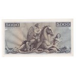 GREECE 5000 DRACHMAI 1947 UNC BANKNOTE p181 RARE WORLD BANKNOTES