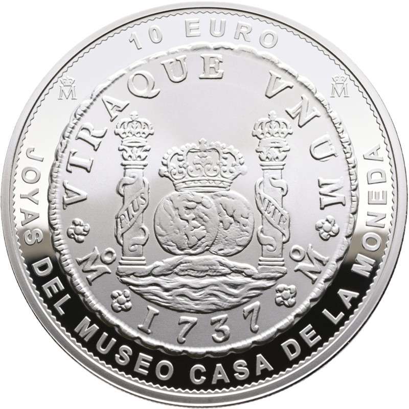 Jewels of Museum - 1737 Felipe V México Spain silver proof 10 Euro coin 2025 WORLD COINS
