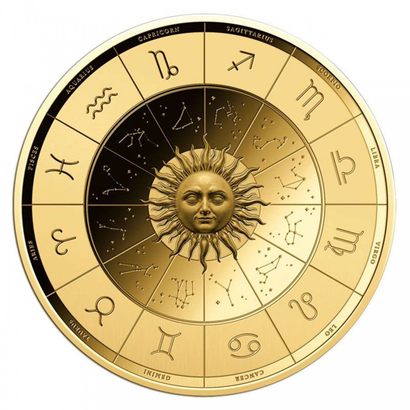 ZODIAC SIGNS Scorpio 1/1000 Oz Gold 999 Coin GOLD AND SILVER BULLION