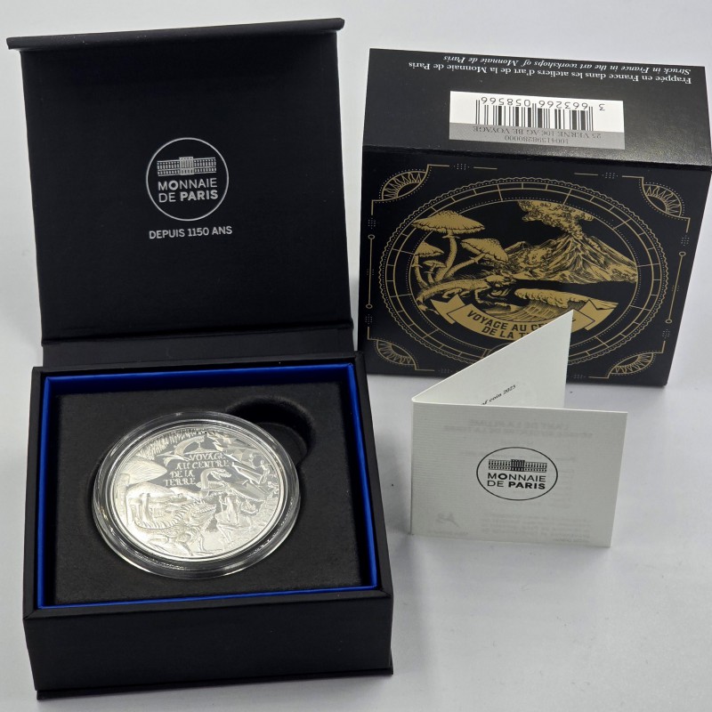 France 2025 Jules Verne Complete Set of 4 Proof Silver Coin WORLD COINS