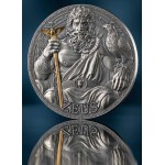 ZEUS Great Greek Mythology 3 Oz Silver Coin Cameroon 2025 GOLD AND SILVER BULLION