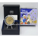 France 2026 Scrooge McDuck Gold plated Lucky Dime coin WORLD COINS