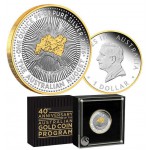 Australian Nugget 1 Oz Silver Gilded Proof Coin 2026 GOLD AND SILVER BULLION
