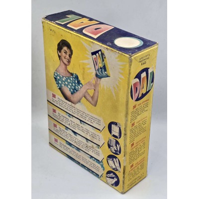 Vintage Cyprus DAL unopened washing Powder 1960