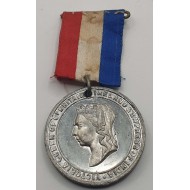 GREAT BRITAIN UK ENGLAND 1837 - 1897 QUEEN VICTORIA COMMEMORATIVE MEDAL