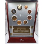 NETHERLANDS 2001 2 EURO YEAR PROOF COIN SET WORLD COINS