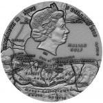 LEONIDAS SPARTA 2019 NIUE 2 oz Silver Coin GOLD AND SILVER BULLION