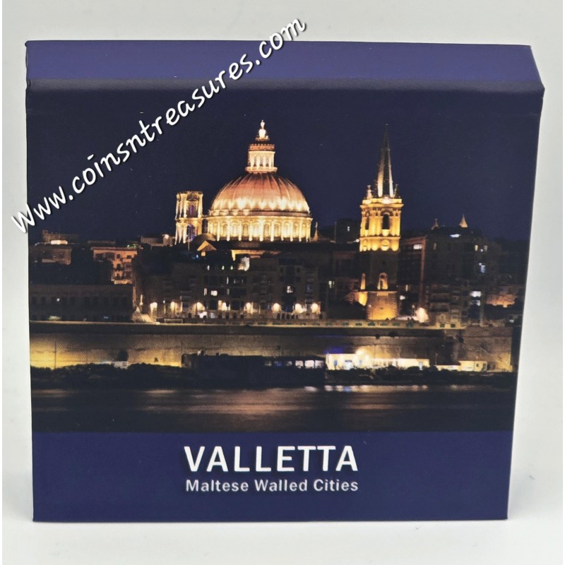 Malta 2026 Maltese Walled Cities Valletta 2 Euro PROOF coin WORLD COINS