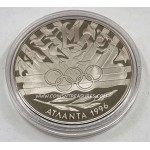 CYPRUS 1996 1 POUND COIN OLYMPIC GAMES ATLANTA WORLD COINS