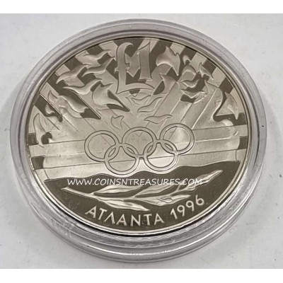 CYPRUS 1996 1 POUND COIN OLYMPIC GAMES ATLANTA