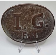 CYPRUS IG INSPECTOR GENERAL MEDAL POLICE BUDGE MEDAL