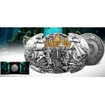 Atlantis 5 oz Samoa Silver antique finish coin 10 Dollar 2025 GOLD AND SILVER BULLION