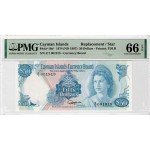 CAYMAN 50$ 1974 P10a REPLACEMENT BANKNOTE Z1 PMG 66 EPQ WORLD BANKNOTES