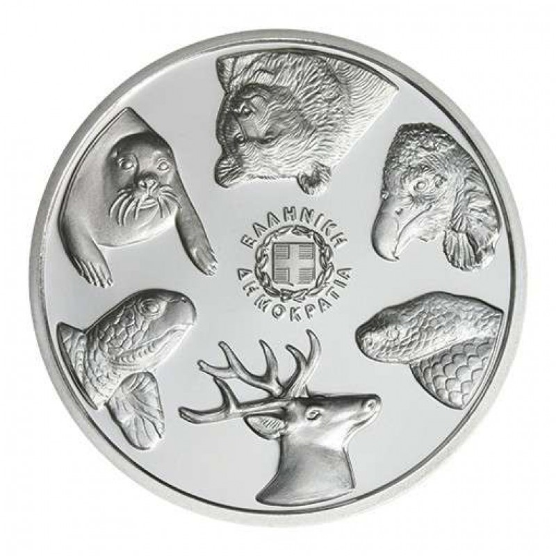 GREECE 2024 SILVER COIN MONACHUS SEAL ENDANGERED WORLD COINS