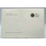 UK 2008 £1 Silver Proof 25th Anniversary 14 Coin Set Collection by Royal mint SPECIAL OFFERS