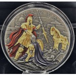TROYA Greek mythology 2 Oz Silver Coin 5$ Niue 2024 GOLD AND SILVER BULLION
