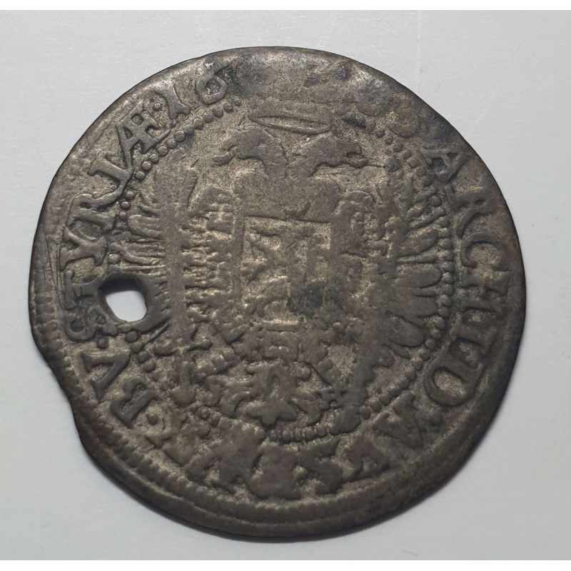 Austria Habsburg 6 kreuzer leopold I 1669 silver WORLD COINS