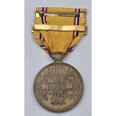 United States American Defence Service Medal with Fleet Clasp 1941