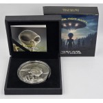 ALIEN We are not Alone 2 Oz Silver Coin Cameroon 2025 GOLD AND SILVER BULLION