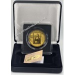 Da Vinci Mona Lisa 1/200 Oz Gold .999 coin GOLD AND SILVER BULLION