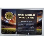 Football Events 1/1000 Oz Gold Coin card GOLD AND SILVER BULLION